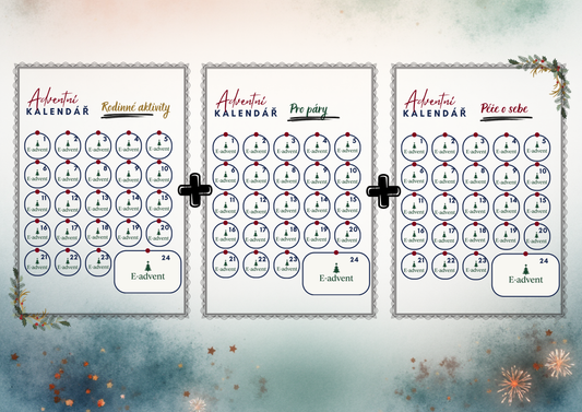 3 Balíček: Pro páry + Rodinné aktivity + Péče o sebe